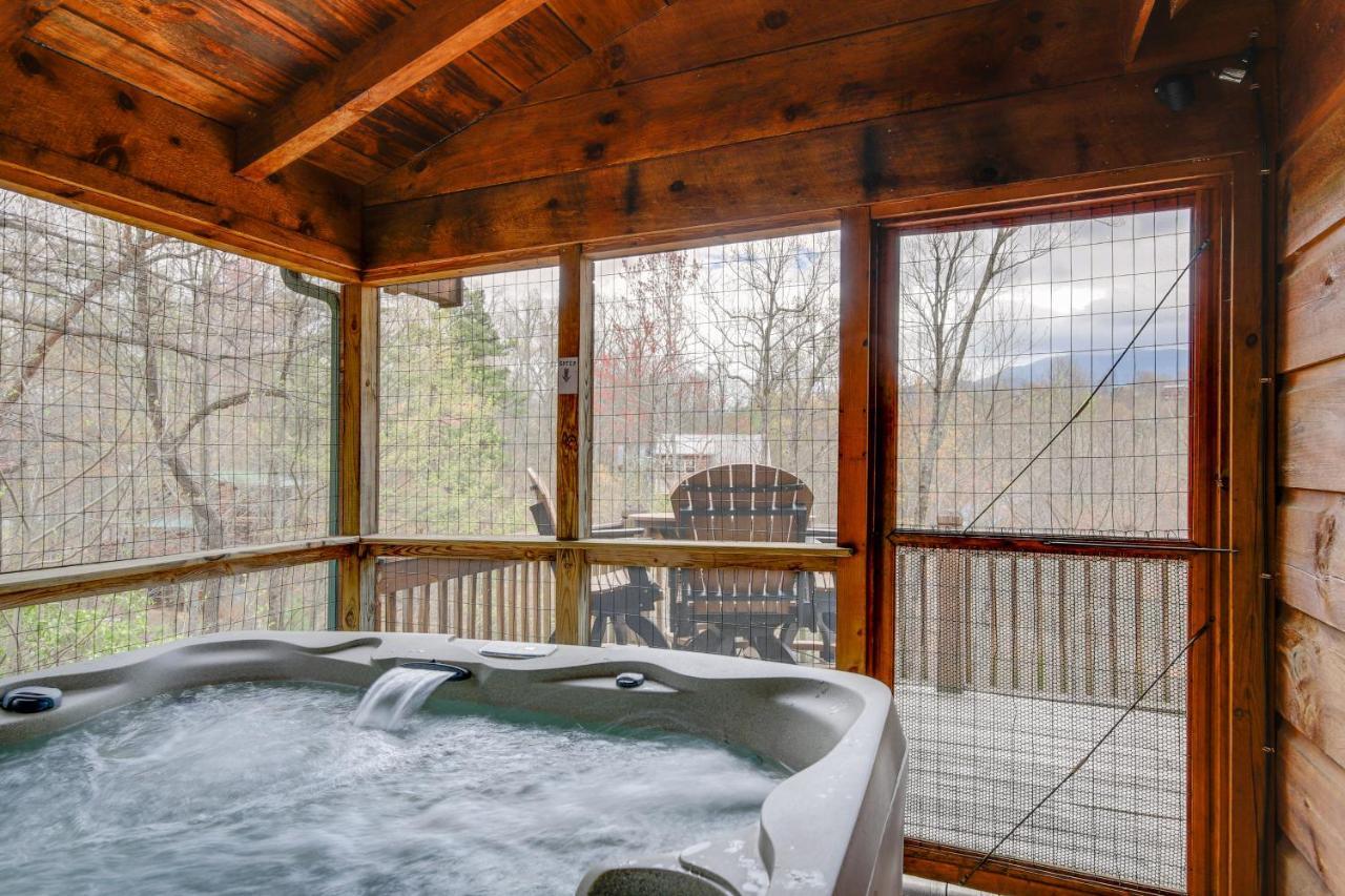 Smoky Mountains Cabin With Hot Tub, Deck And Views! Севьервилл Экстерьер фото
