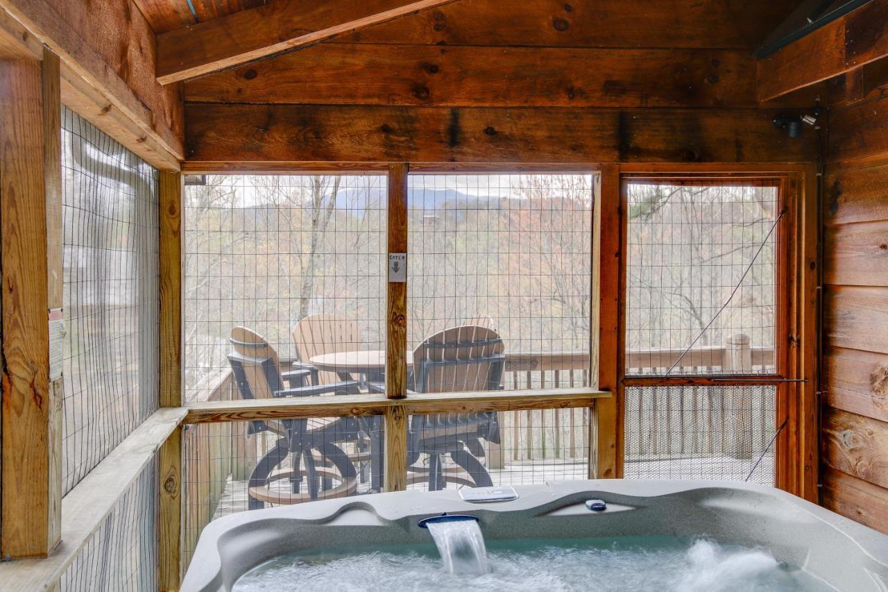 Smoky Mountains Cabin With Hot Tub, Deck And Views! Севьервилл Экстерьер фото