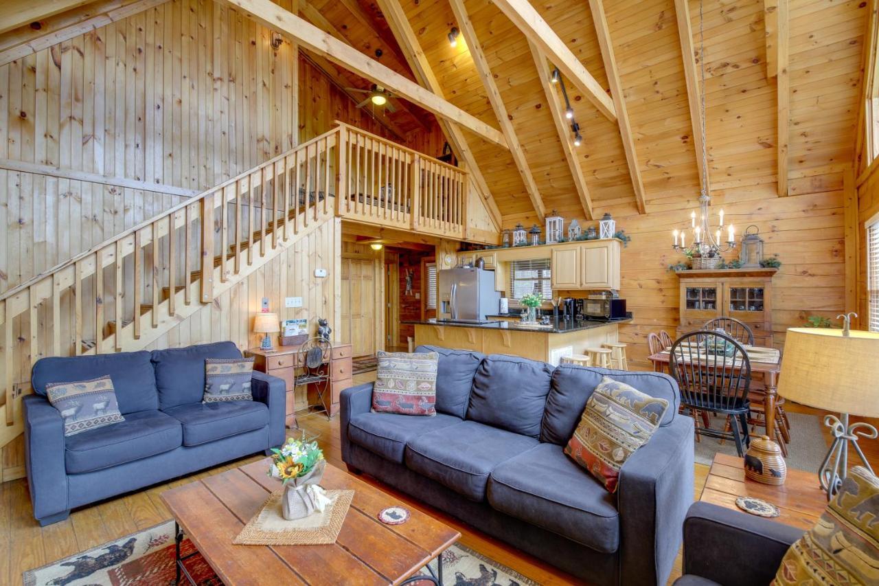 Smoky Mountains Cabin With Hot Tub, Deck And Views! Севьервилл Экстерьер фото